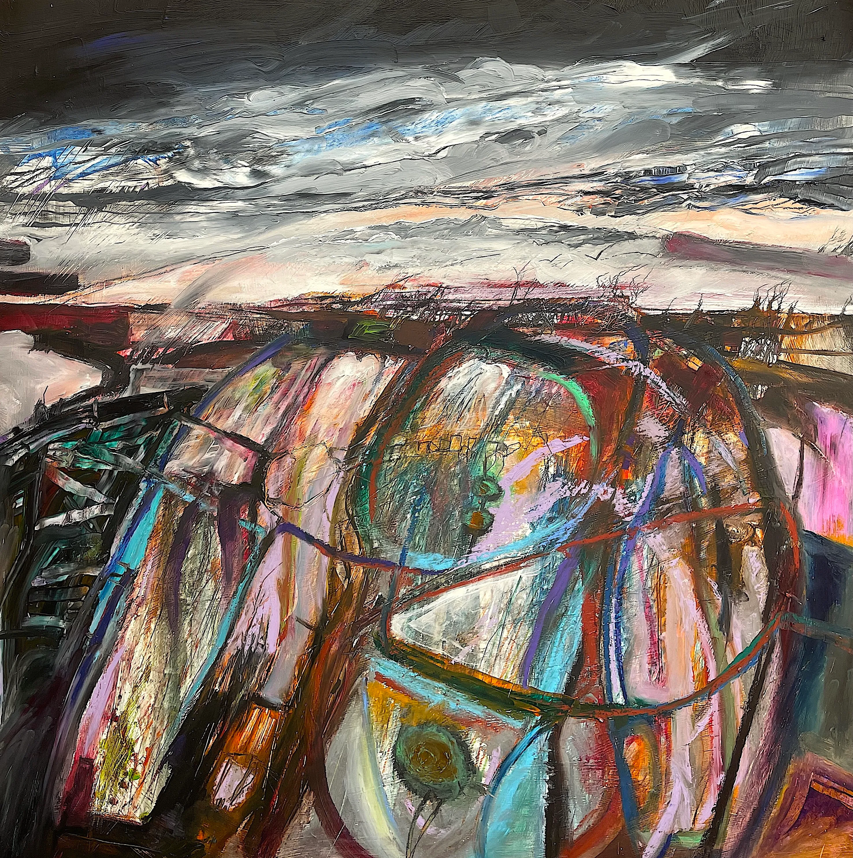 'Northern Landscape - Winter Sky'